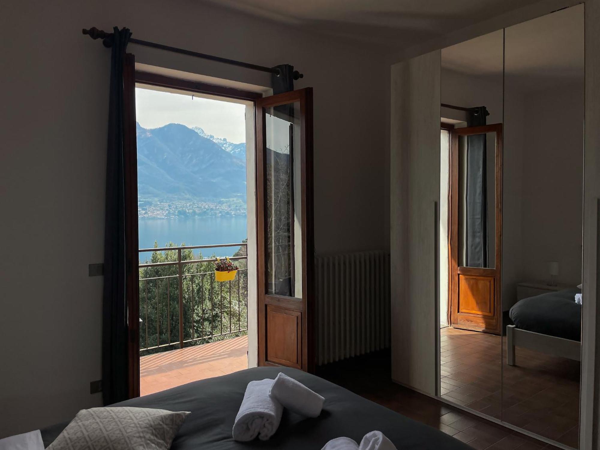 Appartamento Tivano Balcone Con Vista Lago Белладжо Екстер'єр фото